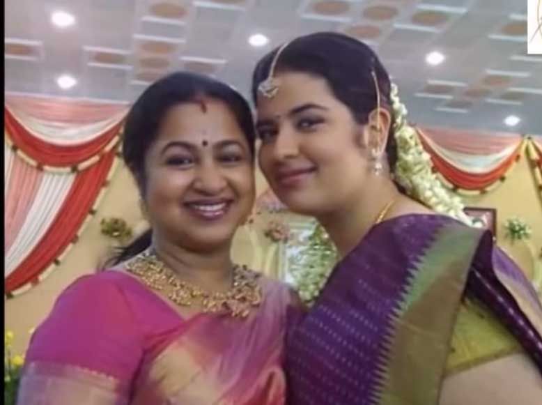 Actress Radhika Family Unseen Photos