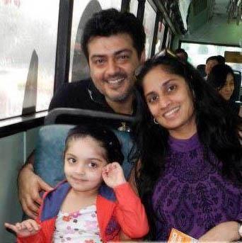 Ajith Daughter Anoushka Rare Photos