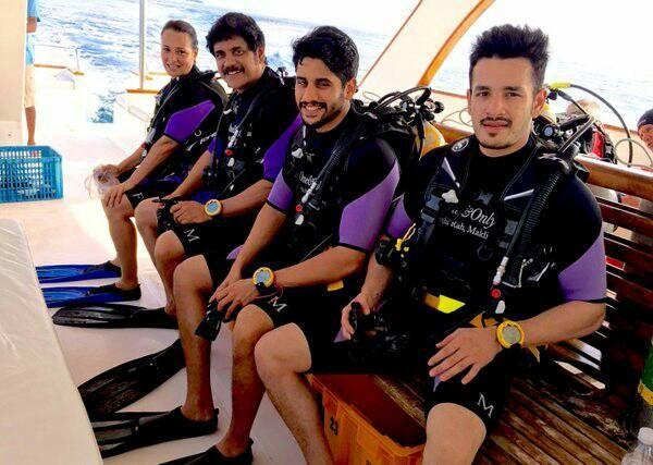 Akkineni Family On a vacation in Maldives Photos