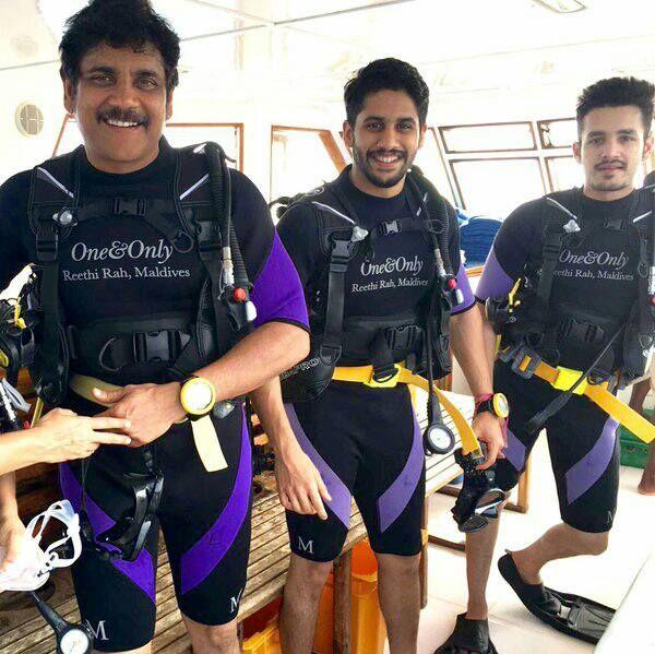 Akkineni Family On a vacation in Maldives Photos