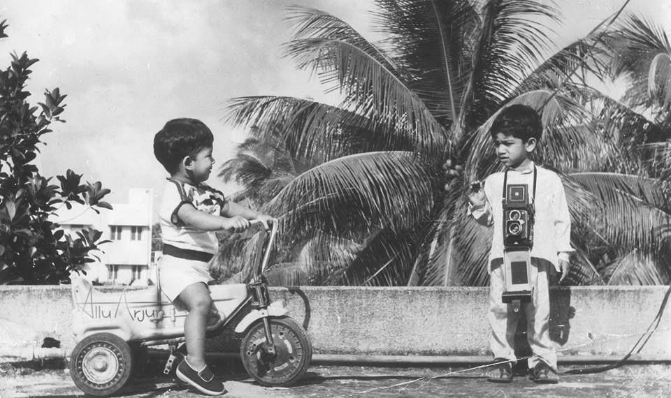 Allu Arjun Childhood Photos