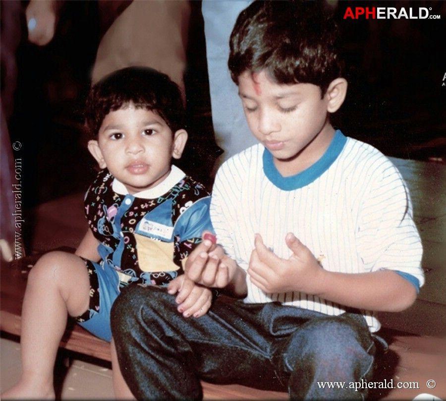 Allu Arjun Childhood Photos