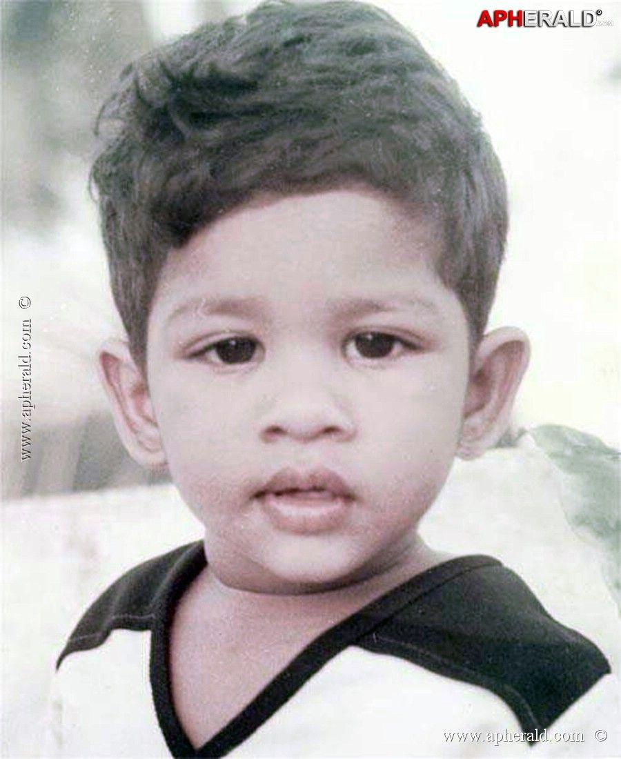 Allu Arjun Childhood Photos