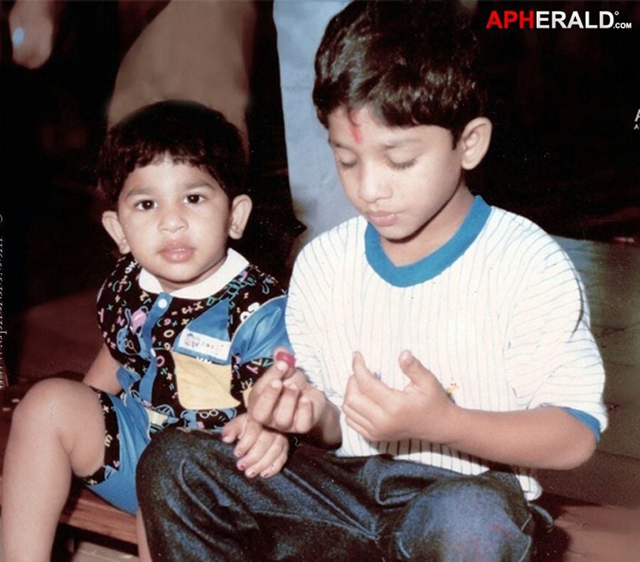 Allu Arjun Childhood Unseen Pics