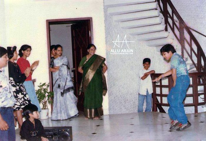 Allu Arjun Childhood Unseen Pics