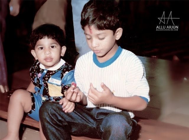 Allu Arjun Childhood Unseen Pics