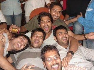 Allu Arjun rare pics with family and friends