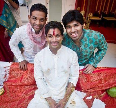 Allu Arjun rare pics with family and friends