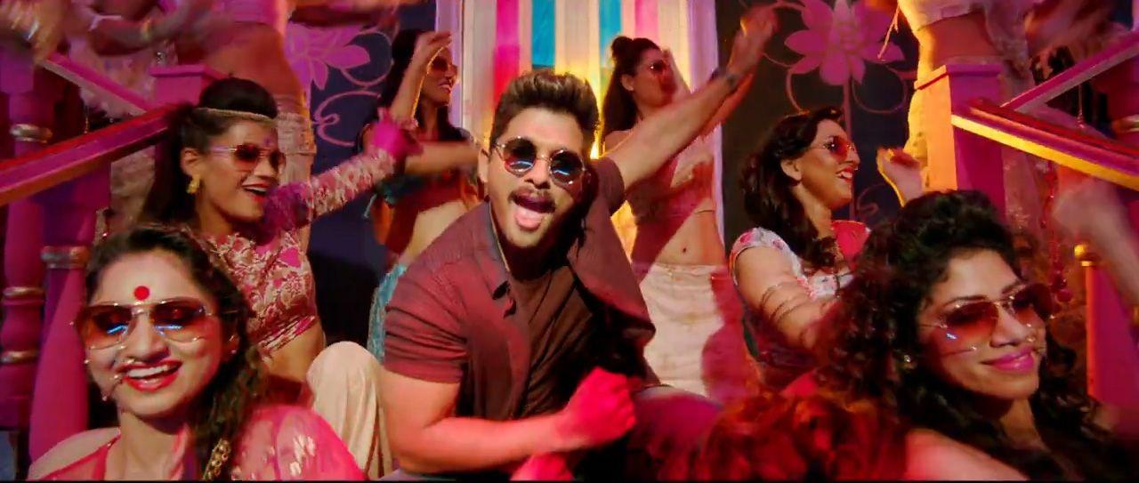 Allu Arjun Sarrainodu Movie Song Stills