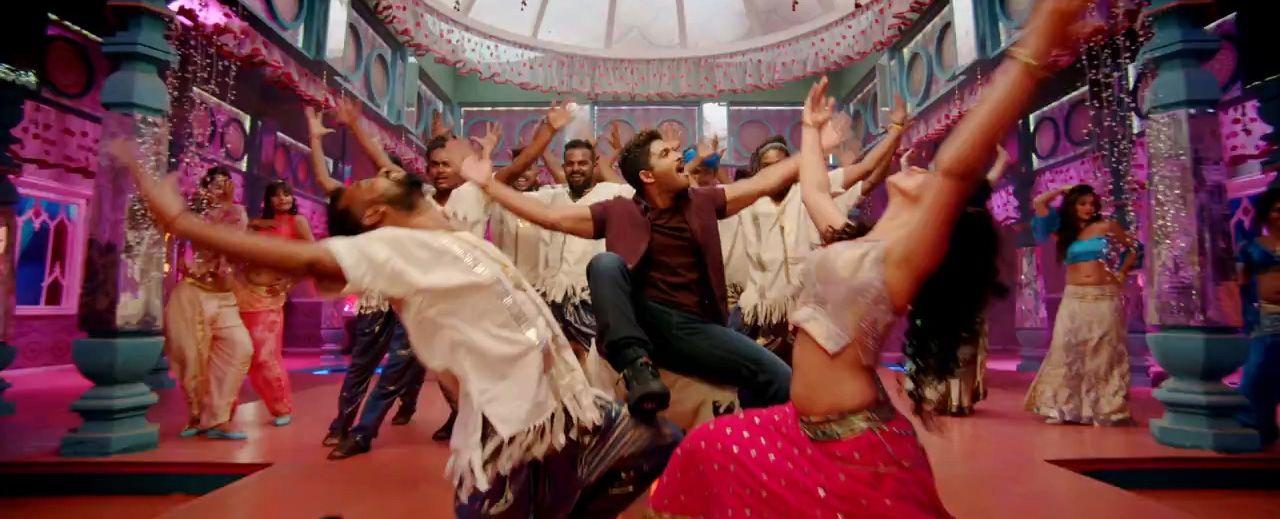 Allu Arjun Sarrainodu Movie Song Stills