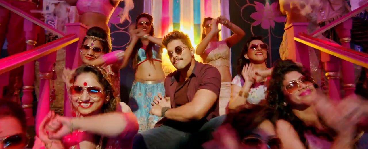 Allu Arjun Sarrainodu Movie Song Stills