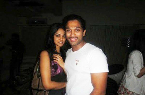 Allu Arjun with his family unseen Photos