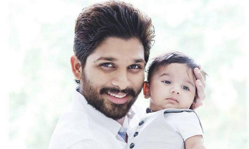 Allu Ayaan Rare Pics