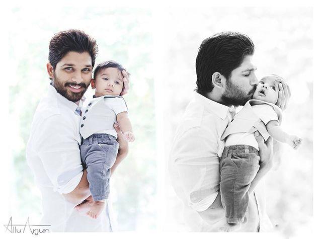 Allu Ayaan Rare Pics