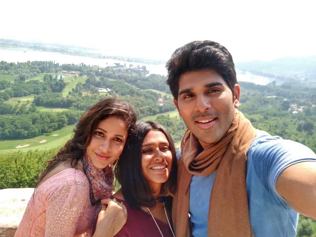 Allu Sirish Srirastu Subhamastu Movie Working Stills