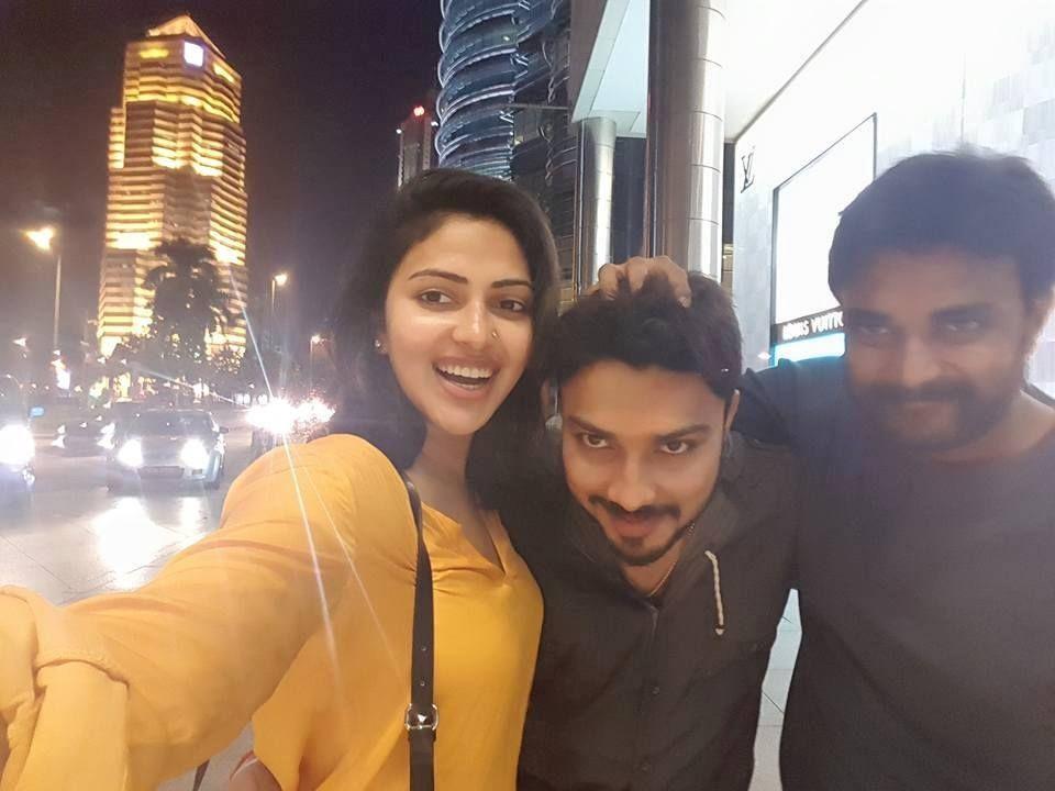 Amala Paul chills out with family in Kuala Lumpur