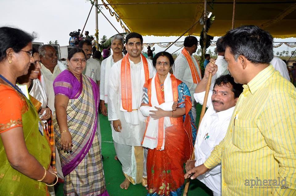 Amaravati Bhoomi Pooja Photos