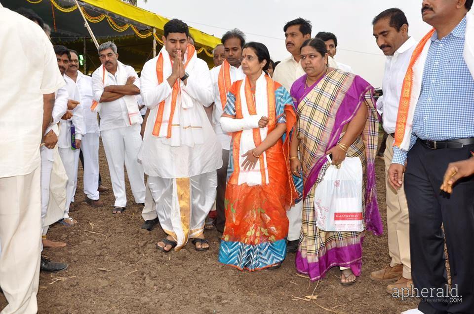 Amaravati Bhoomi Pooja Photos