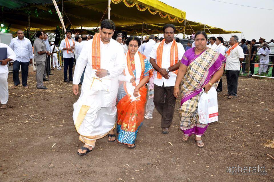 Amaravati Bhoomi Pooja Photos