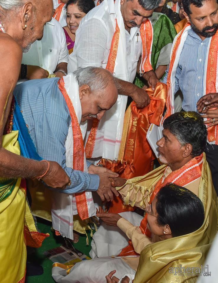 Amaravati Bhoomi Pooja Photos