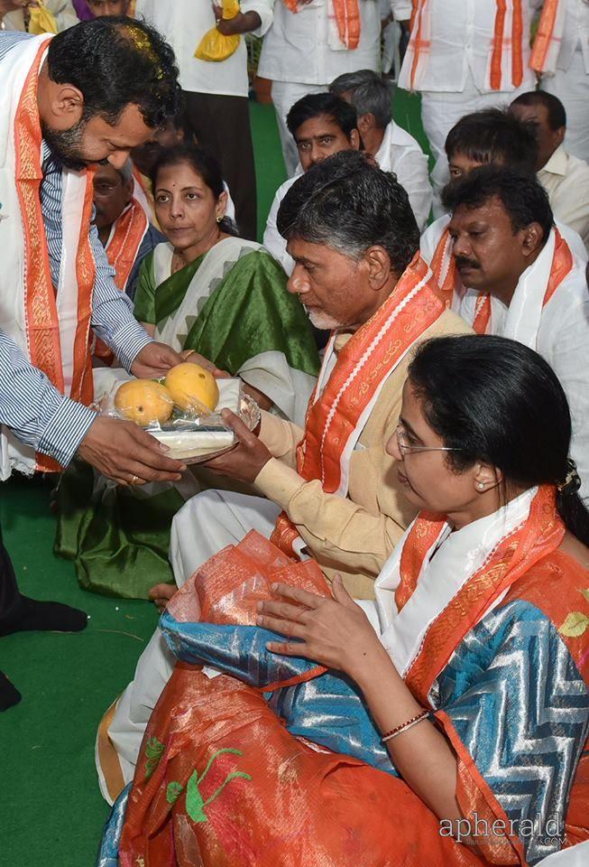 Amaravati Bhoomi Pooja Photos