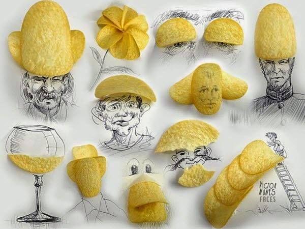 Amazing Creative Arts Made With Objects & Foods