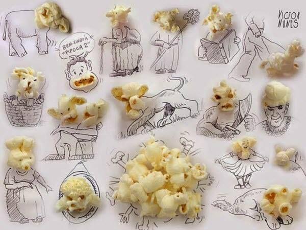 Amazing Creative Arts Made With Objects & Foods