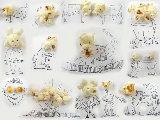Amazing Creative Arts Made With Objects & Foods
