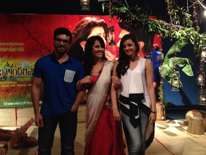 Anasuya Selfies with Celebrities Photos