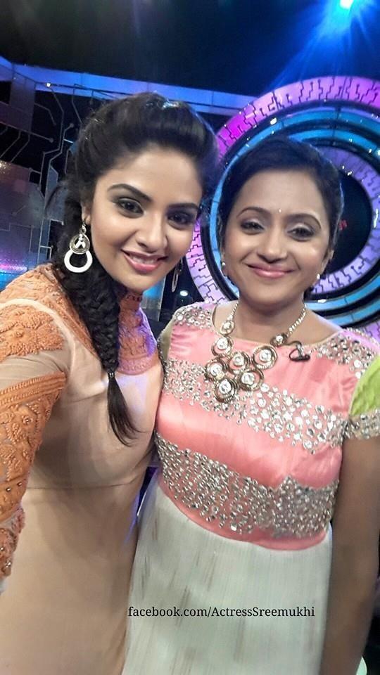 Anchor Sreemukhi Rare & Unseen Photos