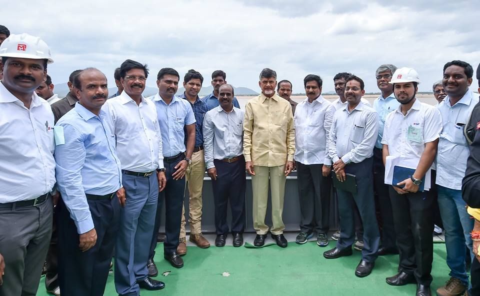 Ap project Pattiseema inauguration images