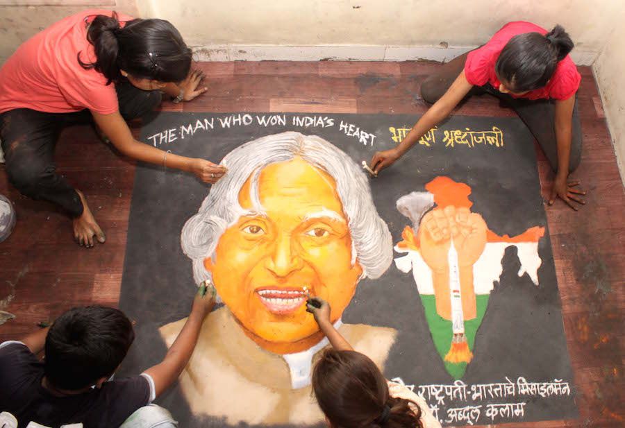 Apj Abdul Kalam Tributes Photos