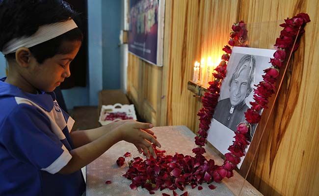 Apj Abdul Kalam Tributes Photos