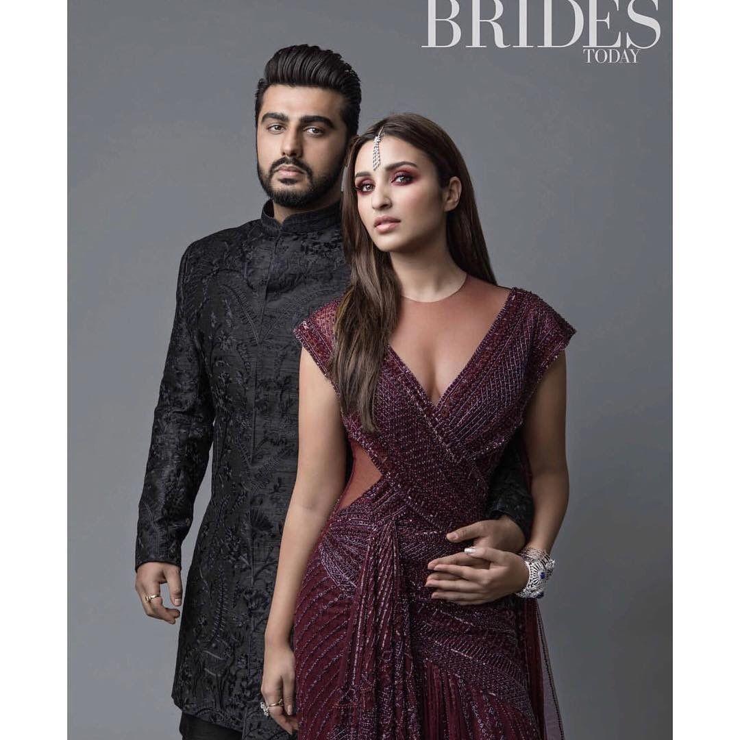 Arjun Kapoor & Parineeti Chopra pose for Brides Today Photoshoot Stills