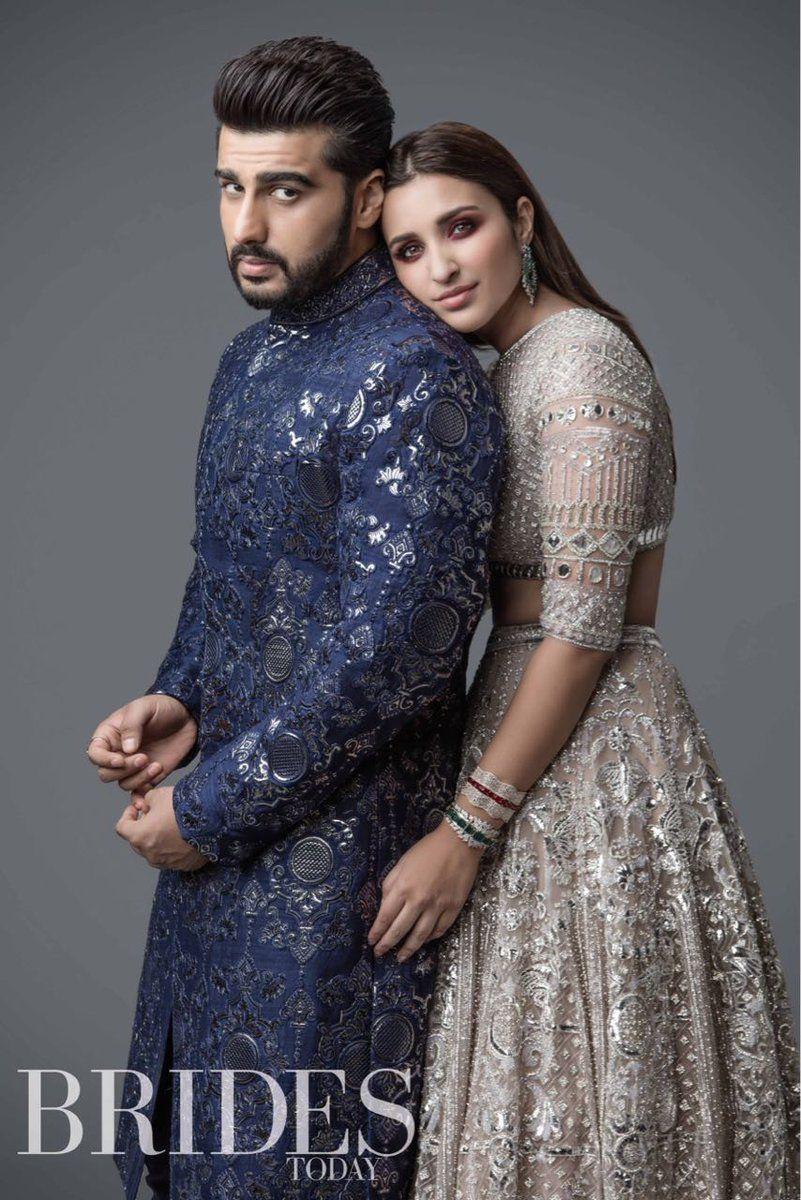 Arjun Kapoor & Parineeti Chopra pose for Brides Today Photoshoot Stills