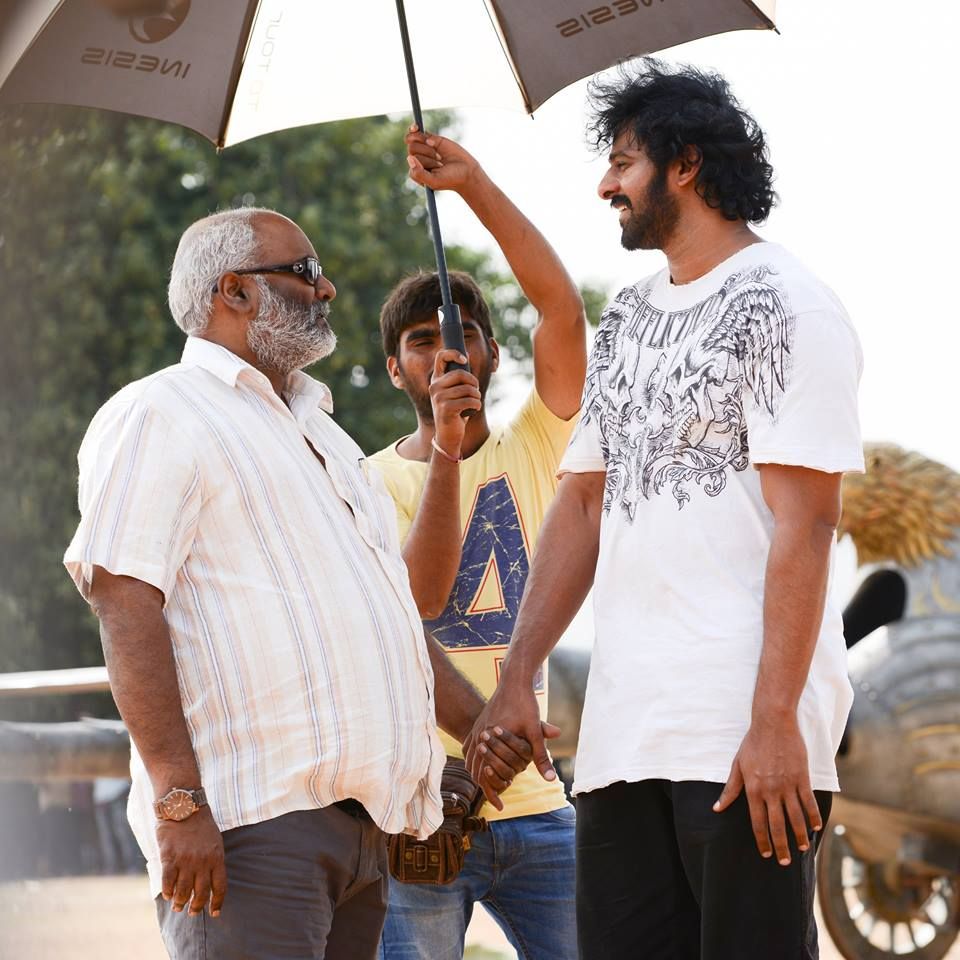 Baahubali 2 Shooting Rare Photos