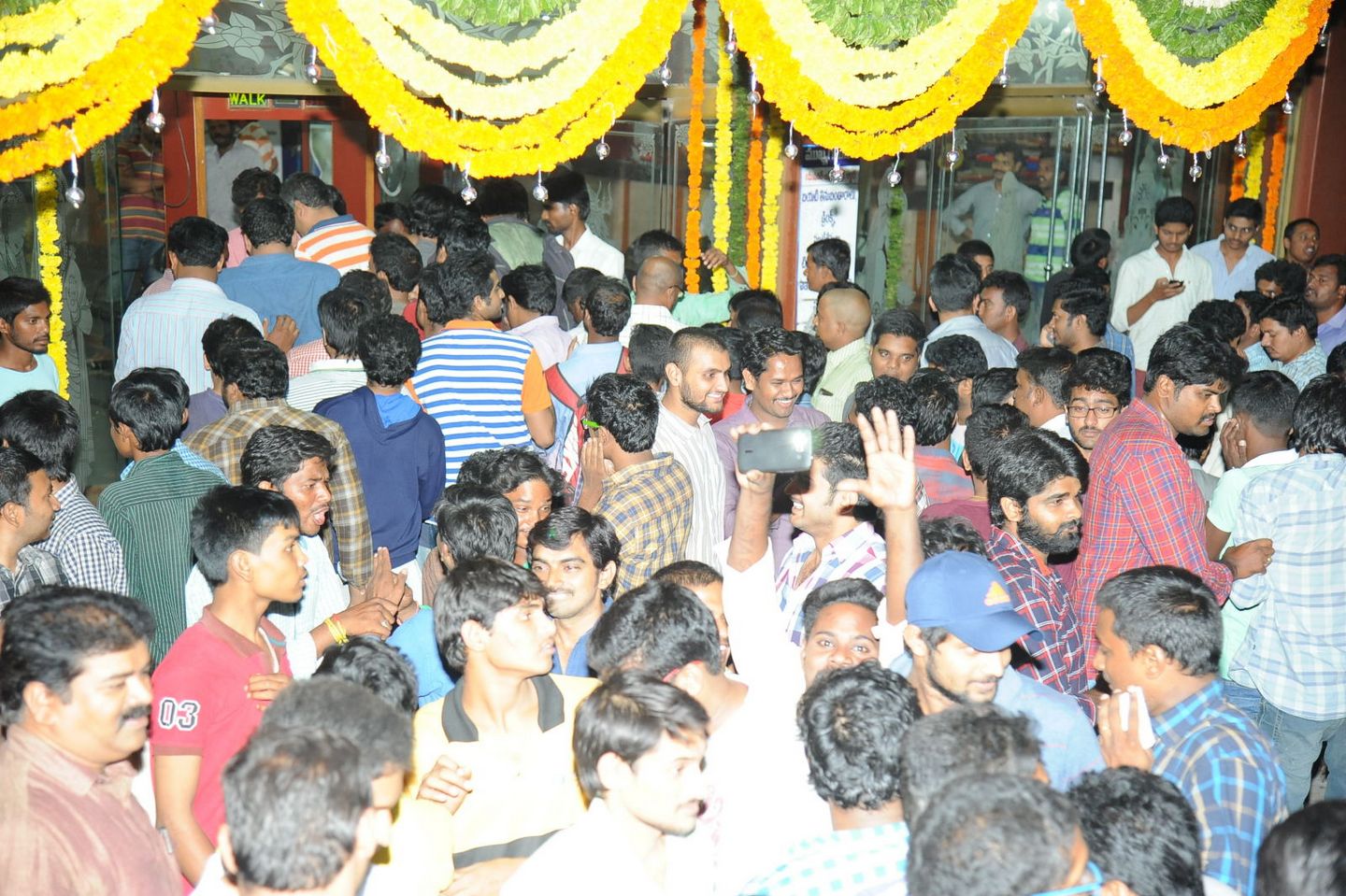 Baahubali Hangama in Sriramulu Theatre Photos