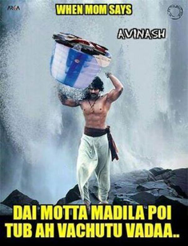 Baahubali Funny Parody Images