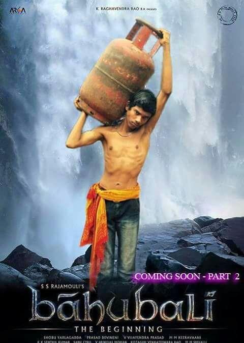 Baahubali Funny Parody Images