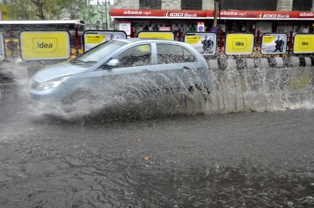 Heavy Rains at Hyderabad Photos