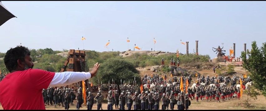 Baahubali Working Pics