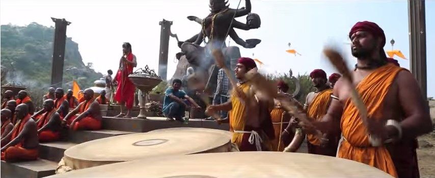 Baahubali Working Pics