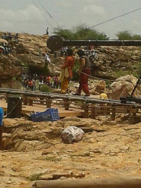 Baahubali Working Pics