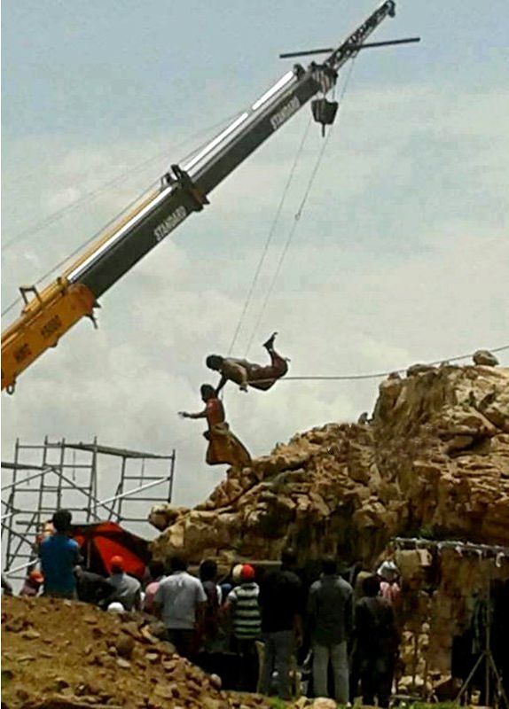 Baahubali Working Pics