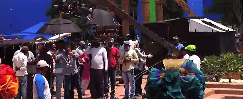 Baahubali Working Pics