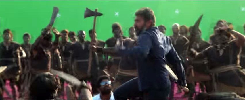 Baahubali Working Pics