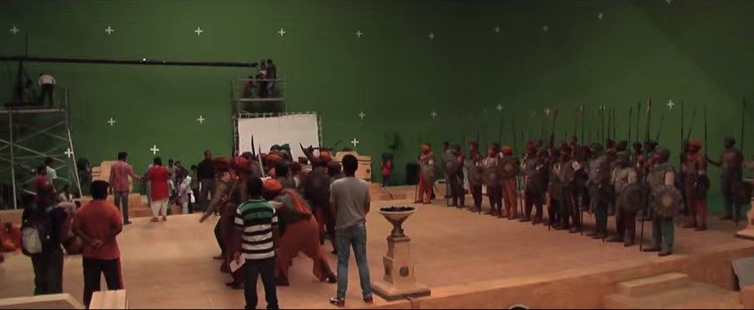 Baahubali Working Pics