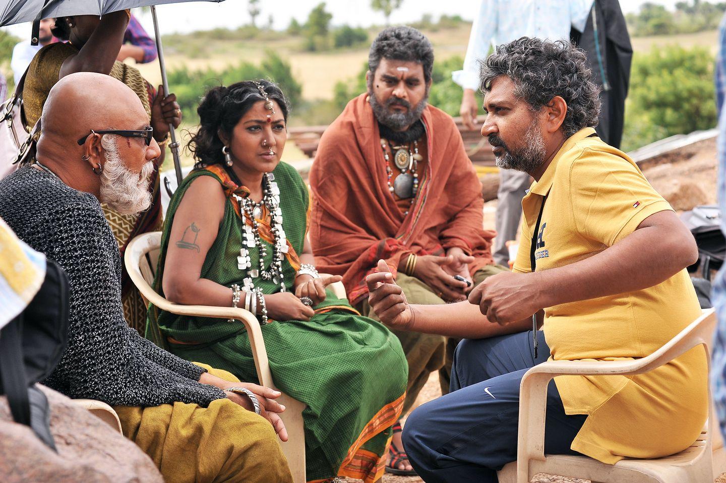 Baahubali Working Stills