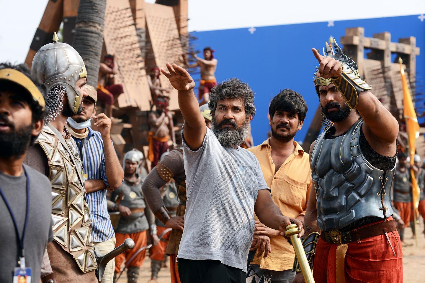 Baahubali Working Stills