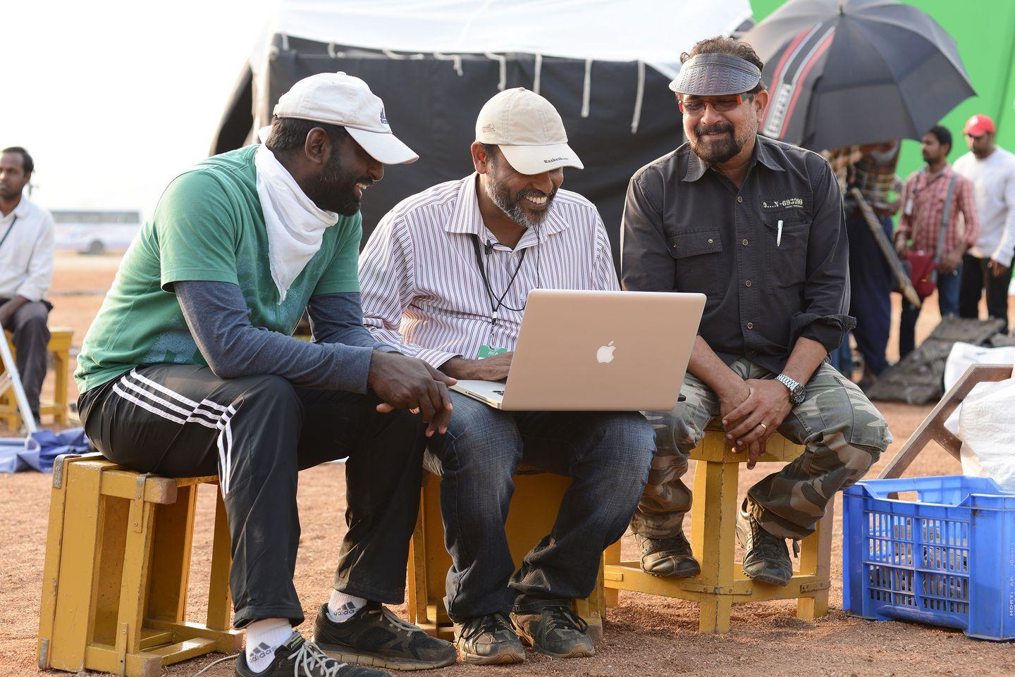 Baahubali Working Stills
